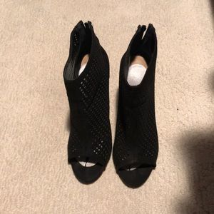 Chinese Laundry caged peep toe booties